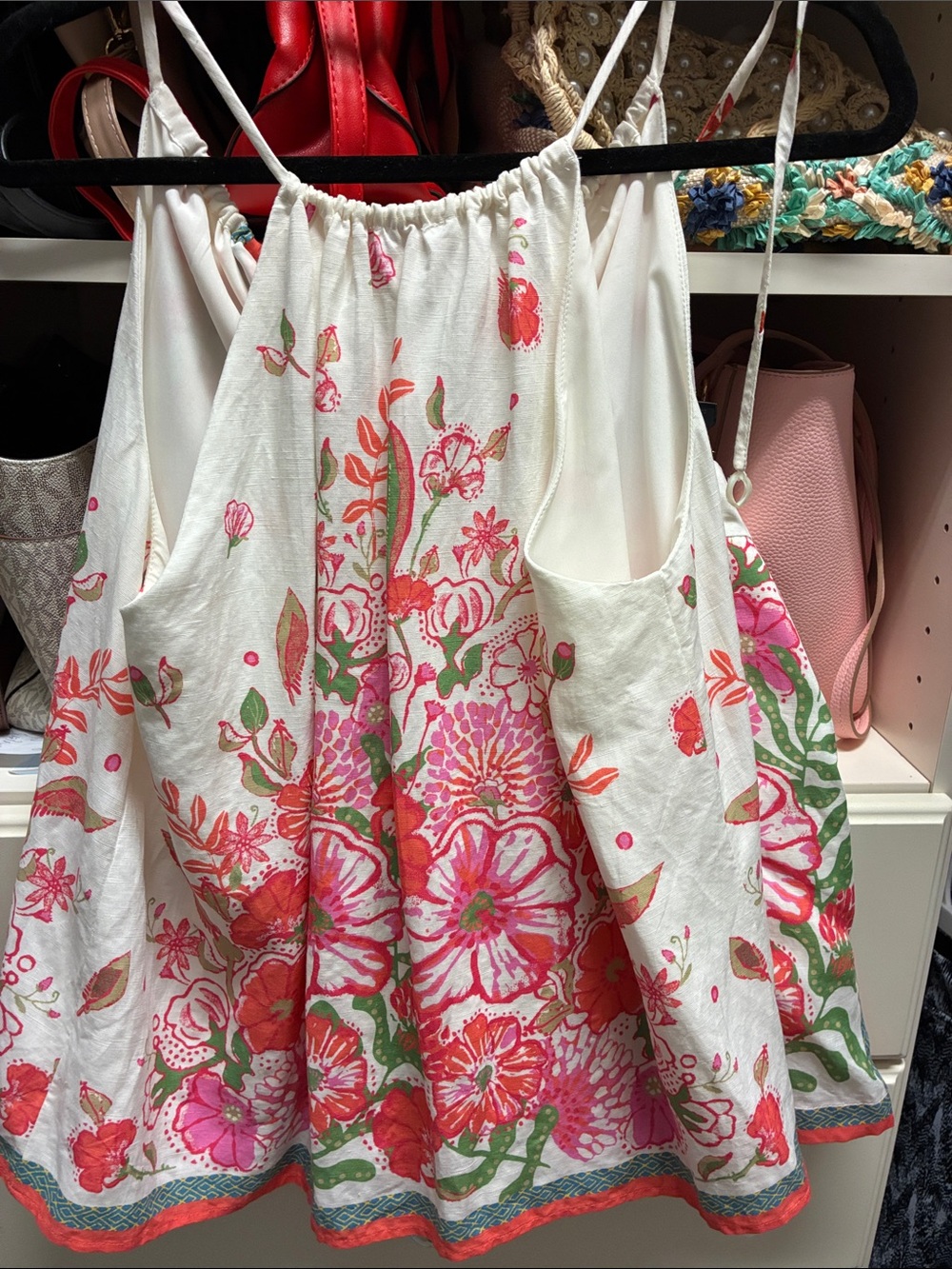 Skies Are Blue Adair Pink Floral Print Top - Picture 4 of 9